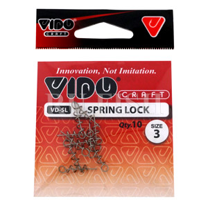 Спираль Vido-Craft Spring Lock №3 10 шт