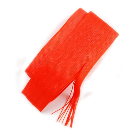 Материал для ножек Hareline Round Rubber Fine Orange
