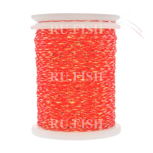 Тесьма Veevus Iridescent Thread Fl.Fire Orange #20