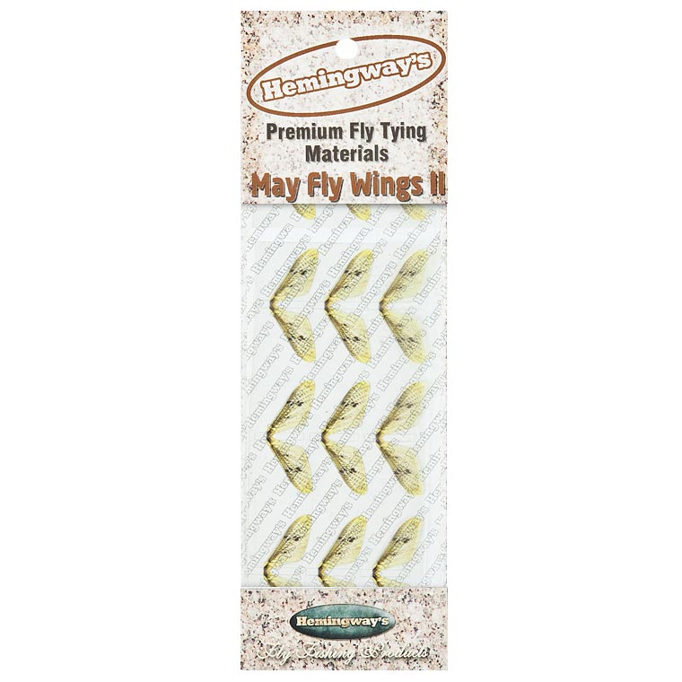Крылышки поденки Hemingways May FlyWings II Light Yellow L