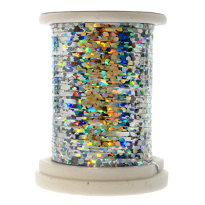 Люрекс голографический Textreme Holo Fibers MD 02 Holo Silver