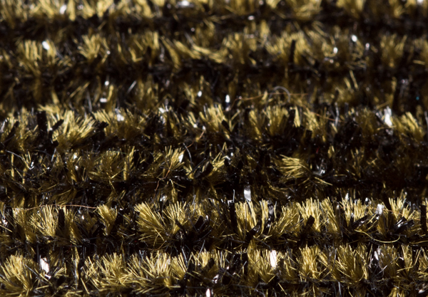 Синель Hareline Speckled Chenille Black/Dark Olive