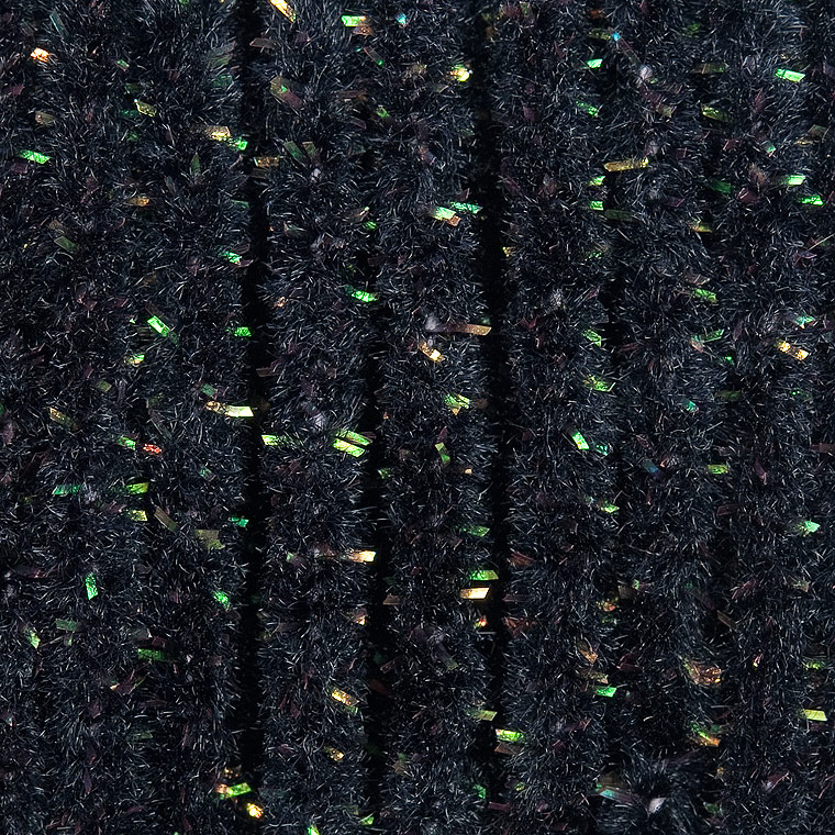 Синель WAPSI Wooly Bugger Chenille Small, Black