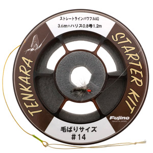 Оснастка для тенкары Fujino Tenkara Starter Kit Straight Line Yellow 3.6м