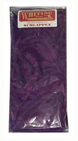 Набор перьев Whiting Schlappen 1/4oz. Grizzly/Claret
