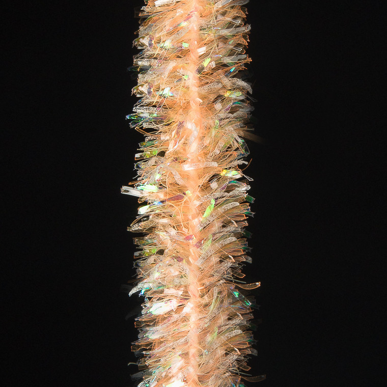 Синель с люминофором Hends Luminous Chenille 06 Fl. Light Orange