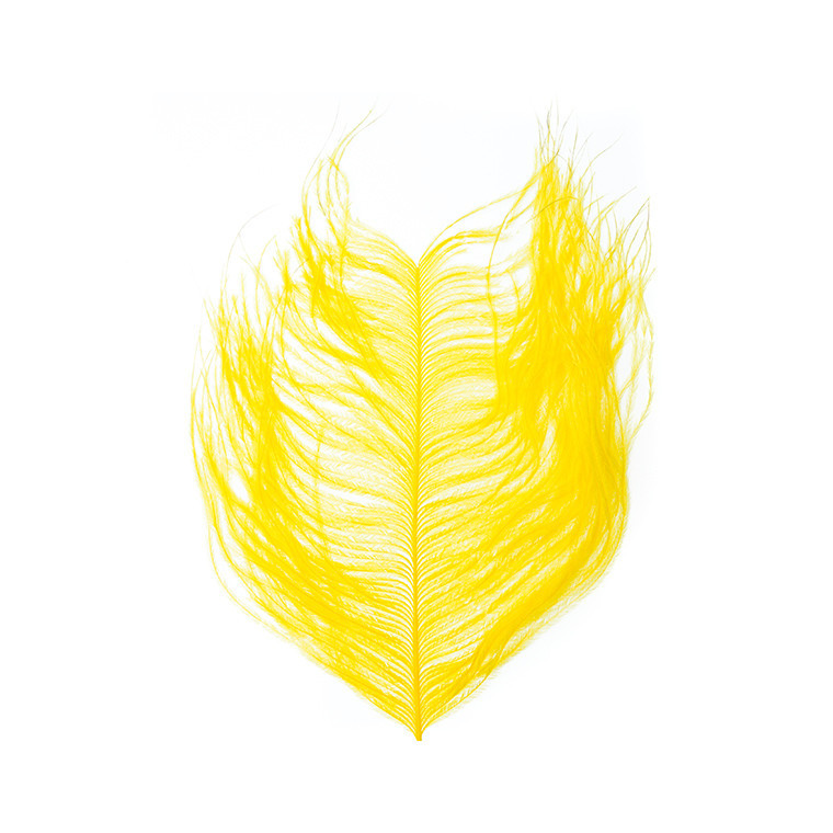 Перья страуса WAPSI Ostrich Plumes Yellow