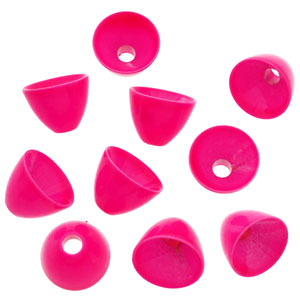 Латунные конусы LWS Brass Colour Cone Fl Pink 9.5 мм 10 шт 