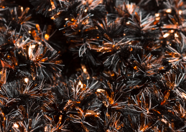 Синель Hareline Speckled Chenille Copper/Black