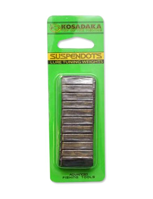 Свинцовые наклейки KOSADAKA Suspendots Полоски