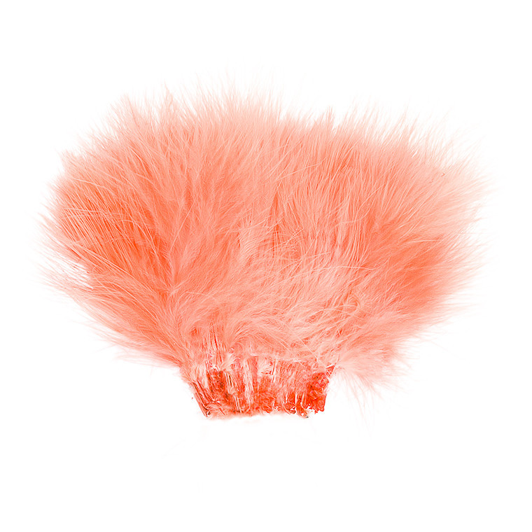 Перья марабу WAPSI Strung Marabou Coral