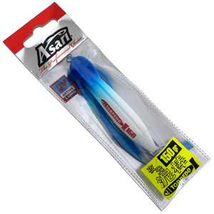 Кальмарница грузовая Asari Torpedo 150гр #02 Blue Head-Blue Lumo