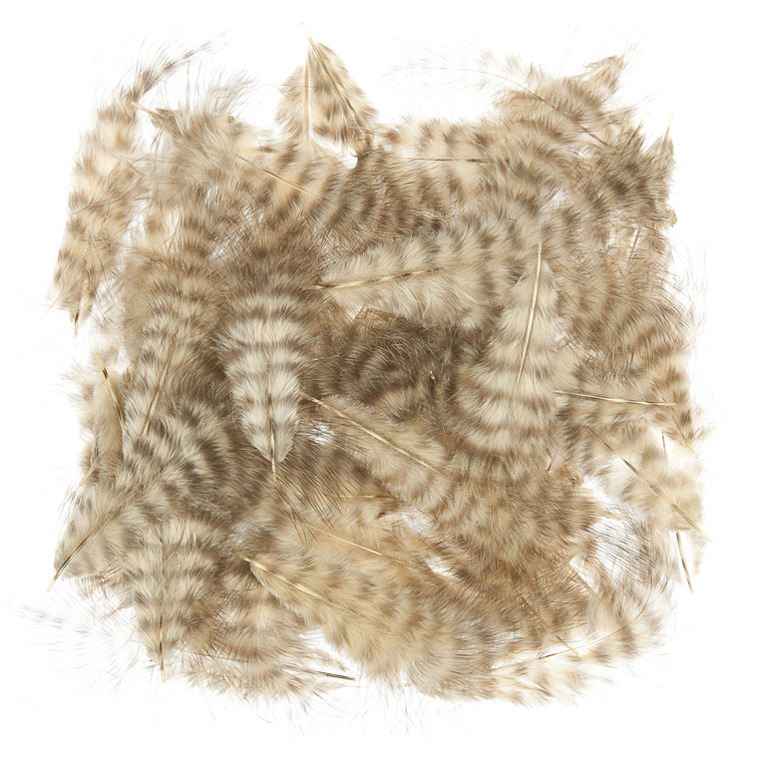 Перья марабу WAPSI Grizzly Marabou Sand