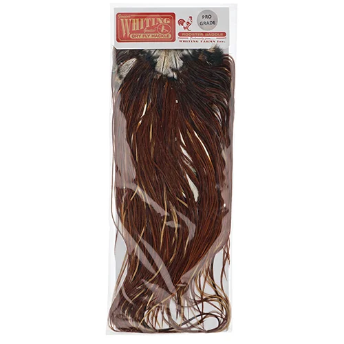 Седло петуха WHITING Dry Fly Saddle PROGRADE Brown