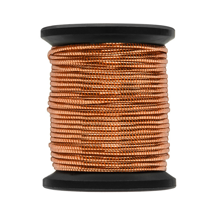 Люрекс плоский овальный UNI French Oval Large Copper