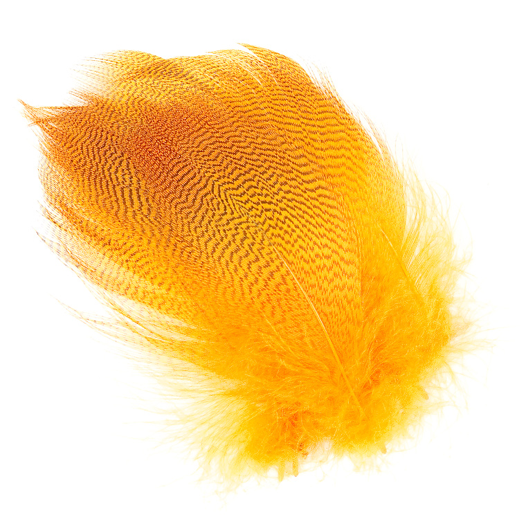 Грудные перья селезня WAPSI Mallard Barred Flank Fl.Orange