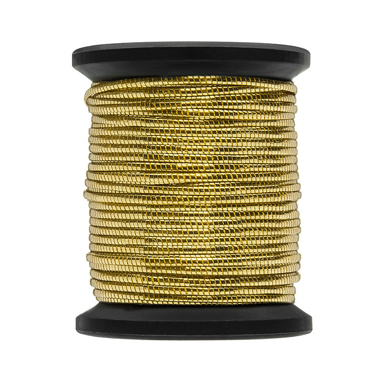 Люрекс плоский овальный UNI French Oval Large Gold