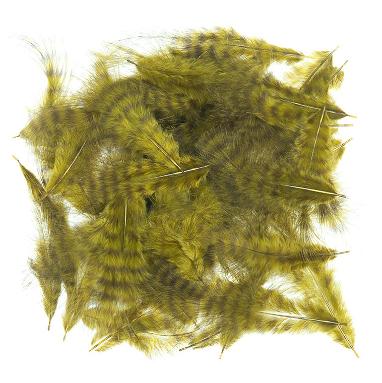 Перья марабу WAPSI Grizzly Marabou Olive
