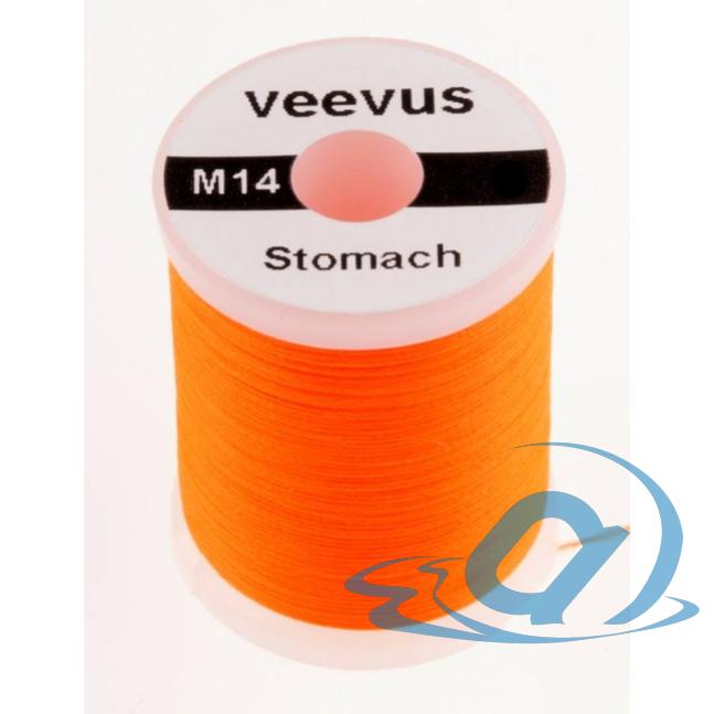 Нить Veevus Stomach Thread Medium 36m Fl. Orange