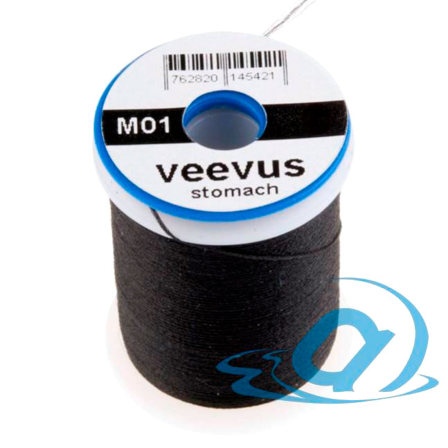 Нить Veevus Stomach Thread Large 30m Black #01