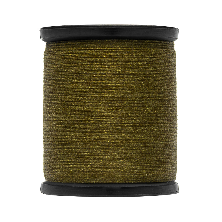 Монтажная нить UNI Thread 3/0 50y. Olive Dun