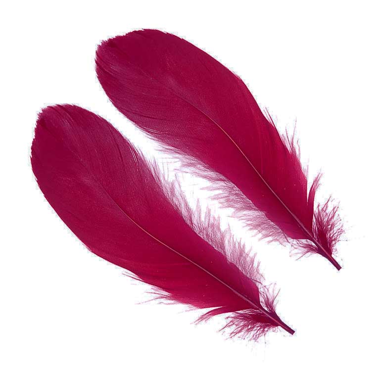 Перья гусиные Hareline Select Goose Shoulders Crimson