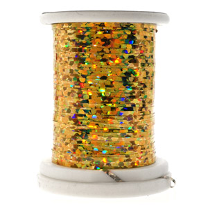 Люрекс голографический Textreme Holo Fibers MD 01 Holo Gold
