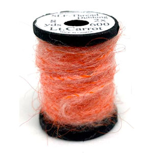 Даббинговая нить Сибирский Лов SLF-Thread Dubbing Light Carrot