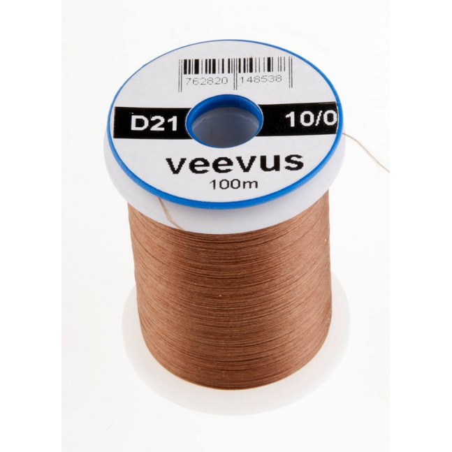 Монтажная нить Veevus Thread 10/0 Brown