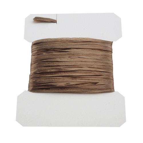 Рафия Hareline Swiss Straw Brown
