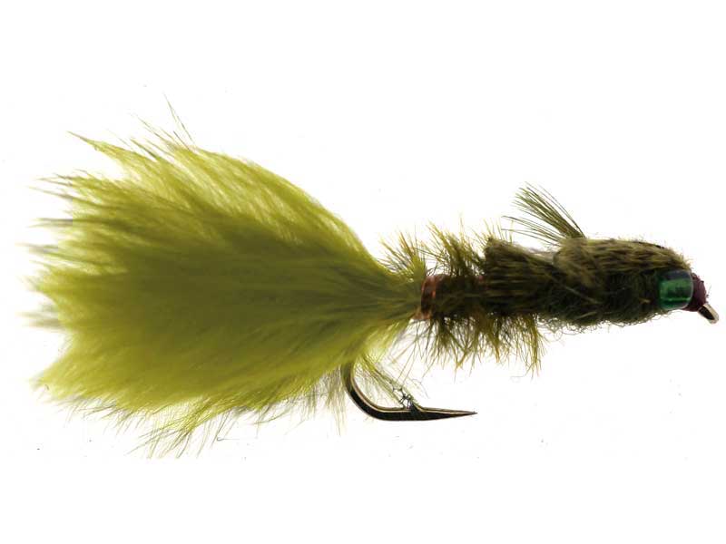 Мушка Fulling Mill Damsel Marabou - Medium Olive