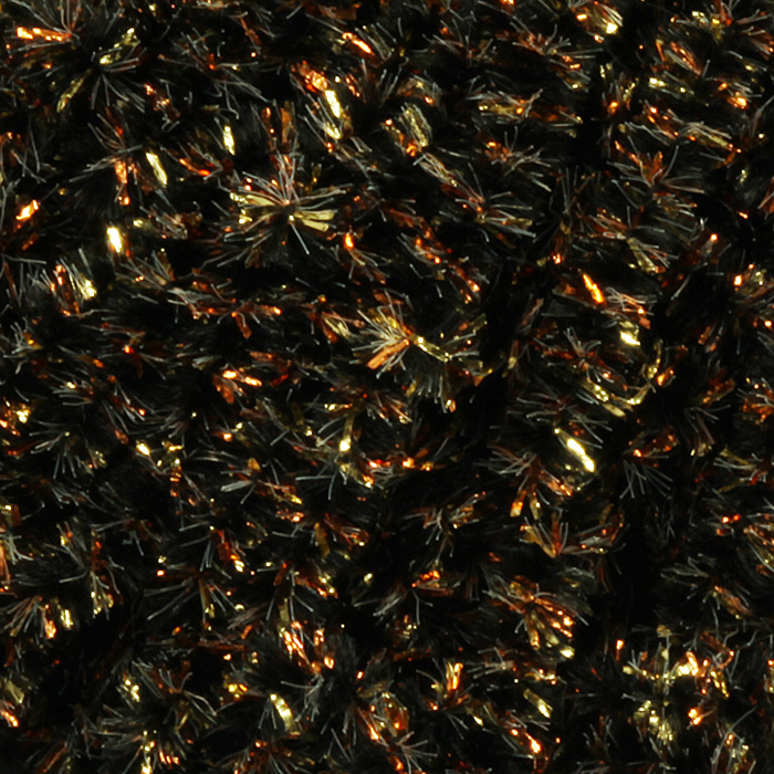 Синель Hareline Speckled Chenille Copper/Gold/Black