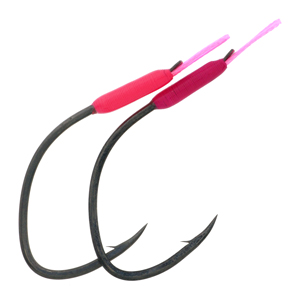 Ассист хуки Striker Ultimate Trophy №LL Fl Pink / Fl Dark Pink for spoon 2 шт