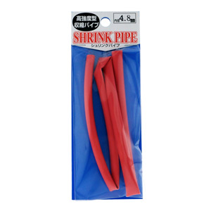 Термоусадочная трубка Toho Shrink Pipe 80 Red 2276 4.8 мм