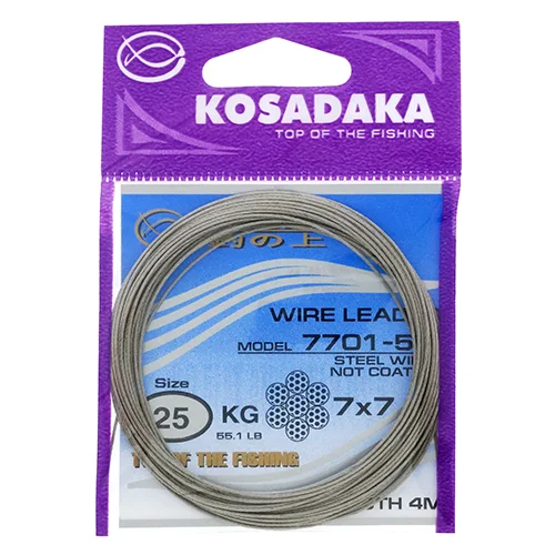 Поводковый материал Kosadaka Elite 7701 7x7 25 кг 4 м