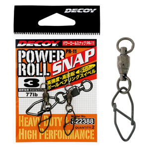 Карабин с вертлюгом Decoy Power Roll Snap PR-11 #3