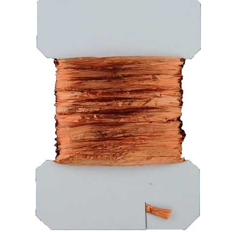 Рафия Hareline Swiss Straw Copper
