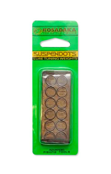 Свинцовые наклейки KOSADAKA Suspendots Кружки