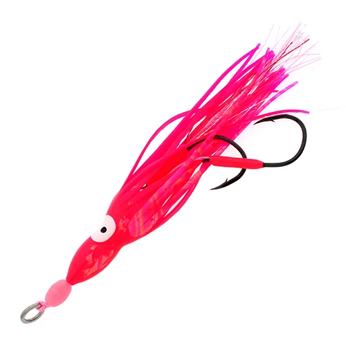 Октопус на ассистах Striker Big Fish Octopus Red/Pink