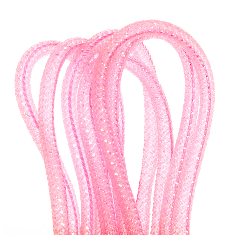 Плетеные трубки Hends Luminous Flat Tubing 19 Pink