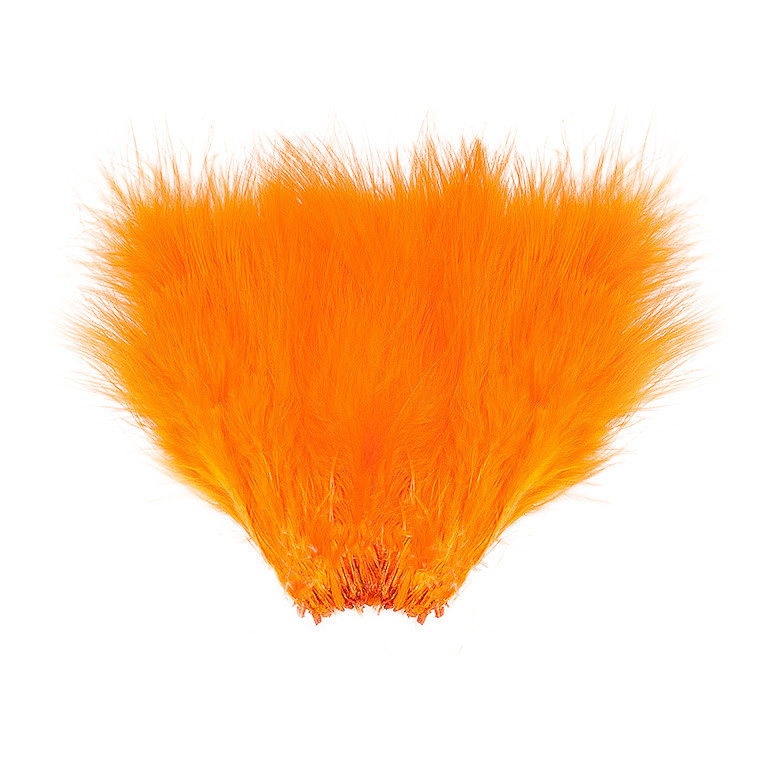 Перья марабу WAPSI Strung Marabou Orange