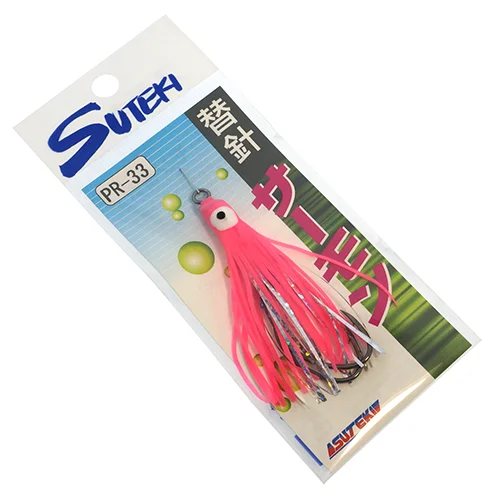 Приманка Suteki Octopus PR-33 оснащенный ассистами