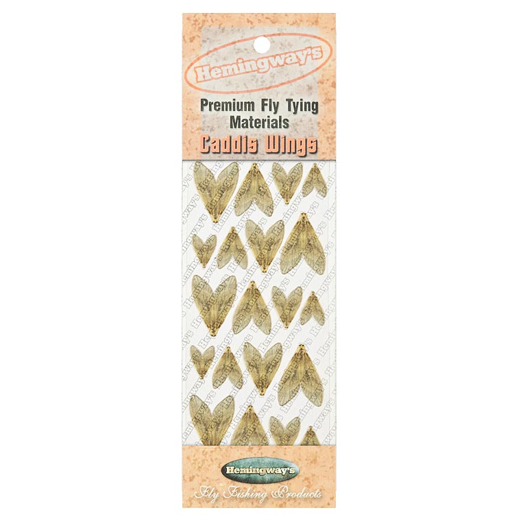 Крылышки ручейника Hemingways Caddis Wings Mixed Tan
