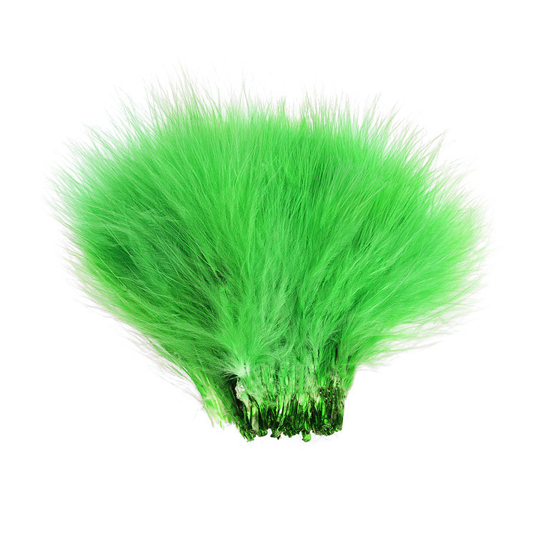 Перья марабу WAPSI Strung Marabou Insect Green
