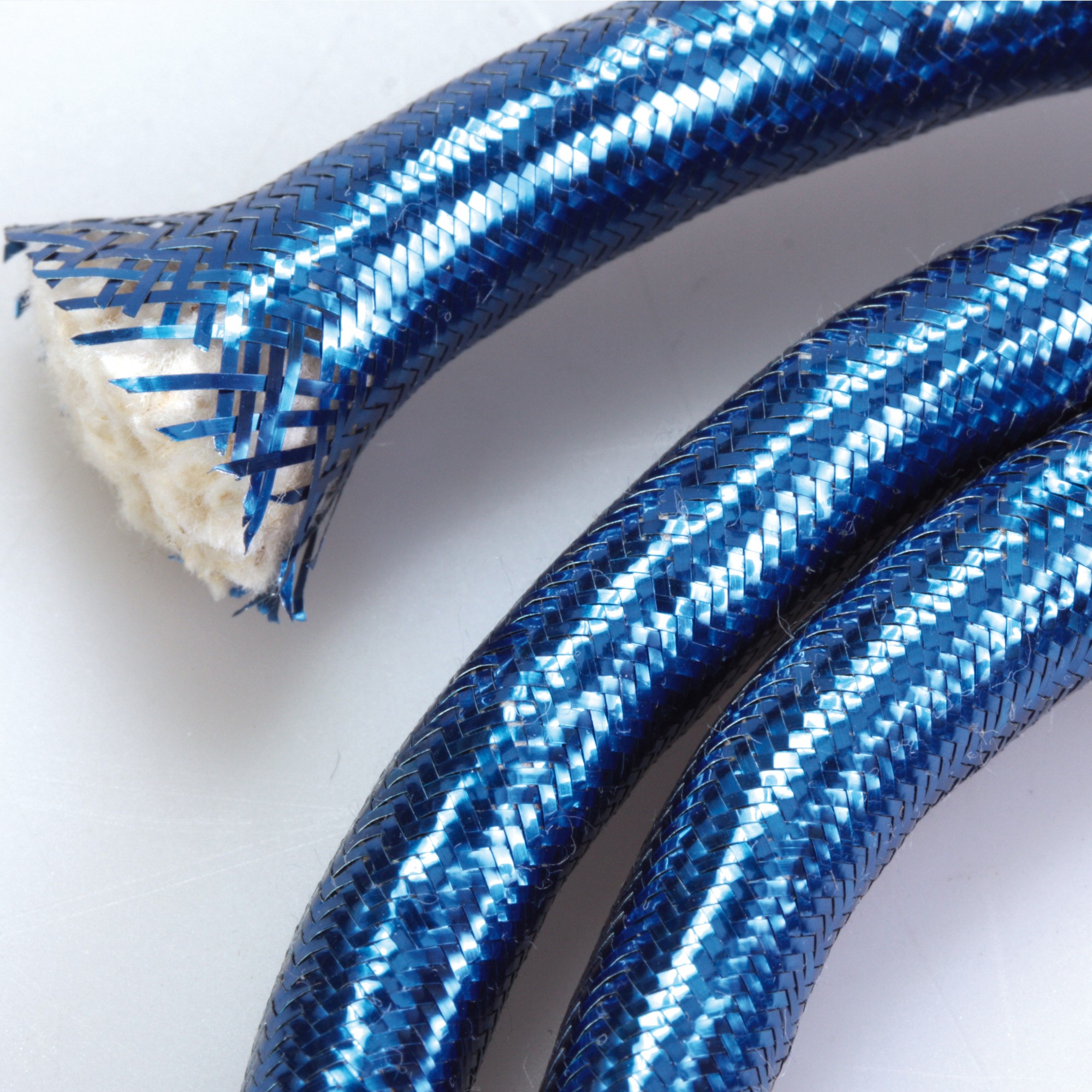 Трубки плетеные HEDRON Flashabou Tubing Medium, Blue