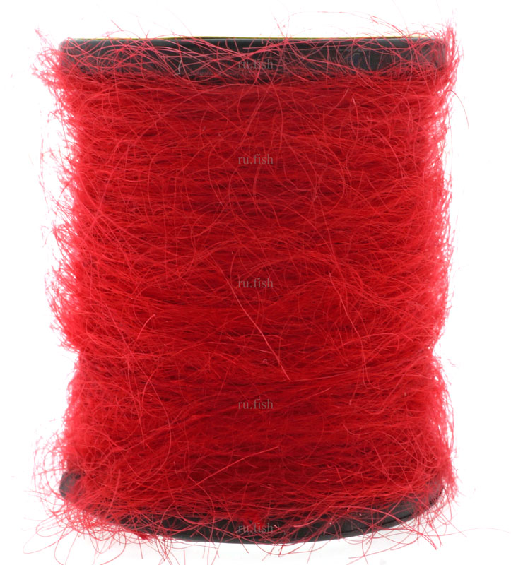 Пряжа мохеровая UNI Mohair 1X тонкая Red