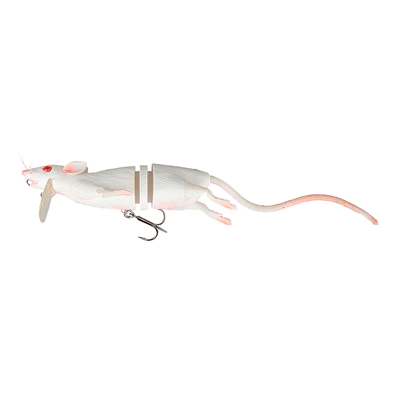 Приманка Мышь Savage Gear 3D Rad 30 03-White 53742