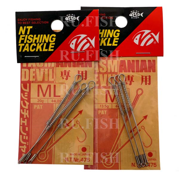 Проволока NT Fishing Tackle для Tasmanian Devil No.475 M