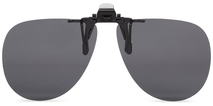 Накладки на очки 8FCO Clip-on flip-up Aviator Gray
