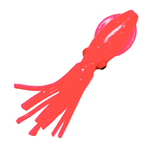 Каракатица RuSquid 7 см 12 Pink/Red Eyes UV